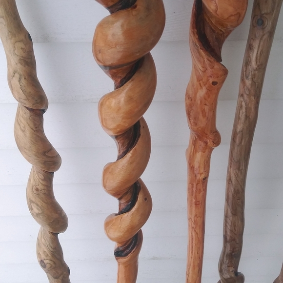 Hand crafted walking sticks - Picture 9 of 12